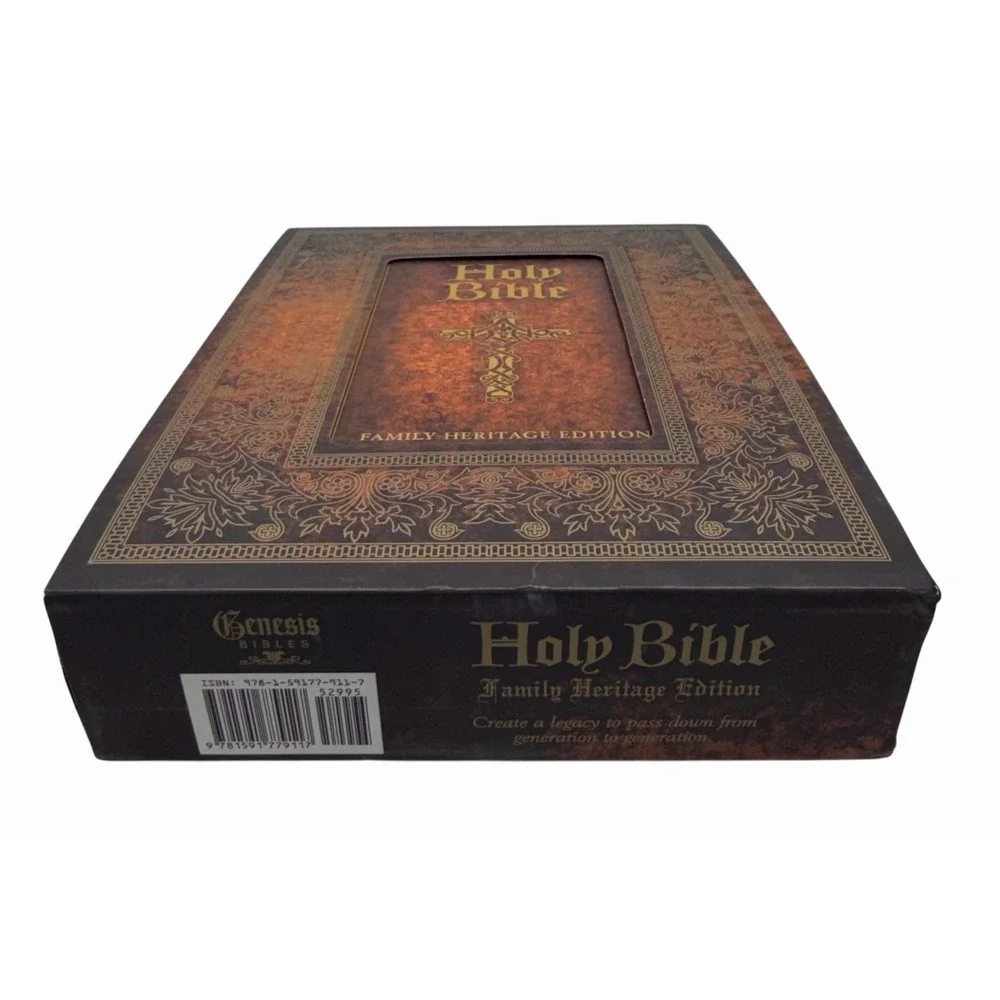 HOLY BIBLE FAMILY HERITAGE EDITION KJV Bible - NEW - Free Shipping
